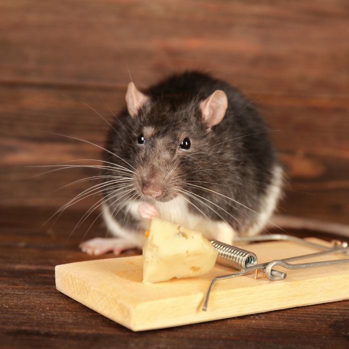 не правилно заредени капани за гризачи