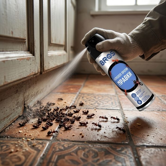 спрей против мравки bros