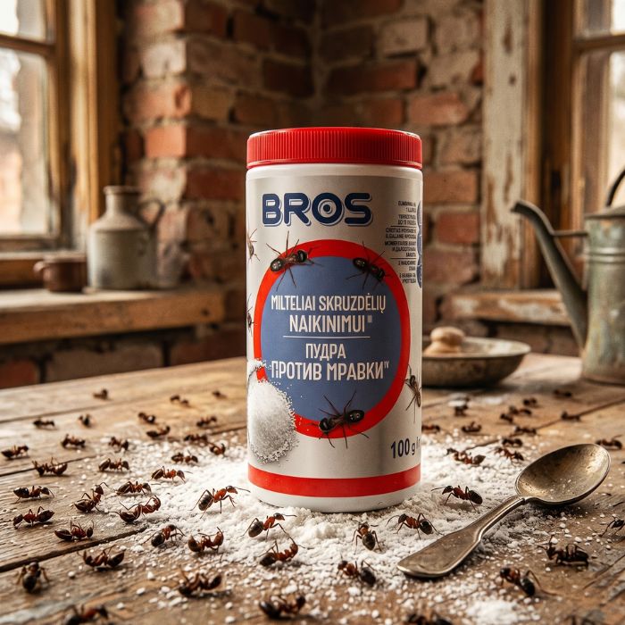Bros пудра против мравки