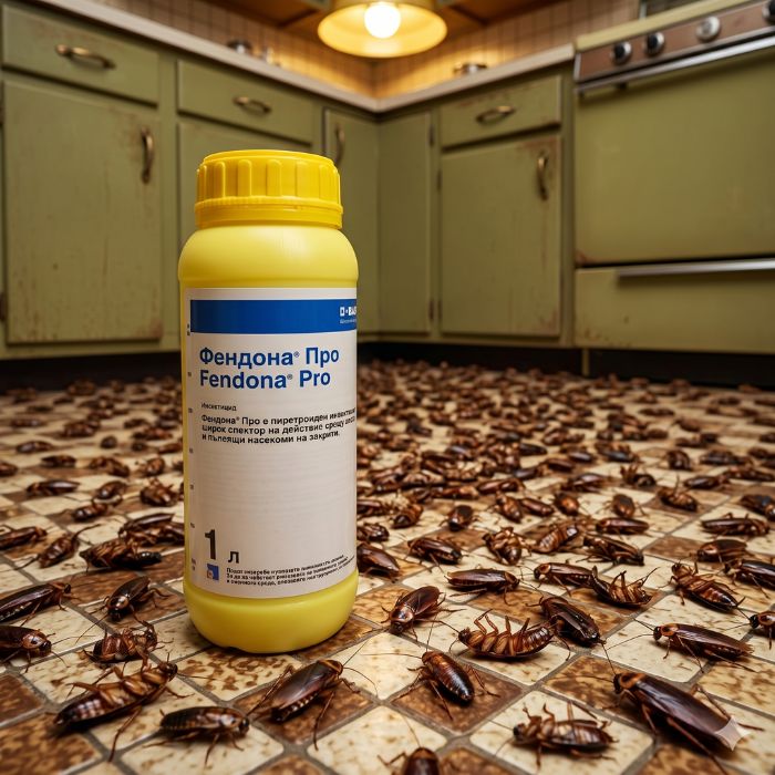 Какво представлява Фендона и как действа срещу хлебарки